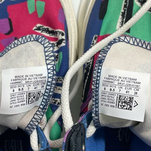 NEW Converse x Fear‎ of God Essentials Skid Grip High Top Shoes Men 8 Women 9.5 - Picture 13 of 16